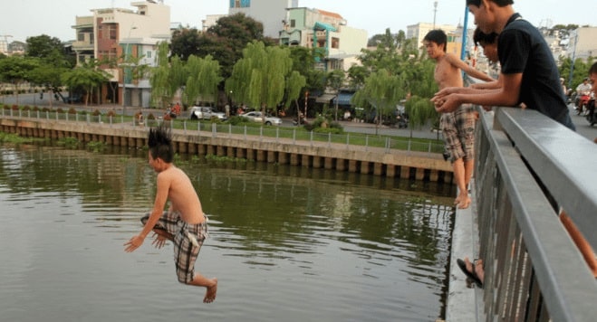 ảnh nhảy cầu